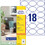 Etiketten Universal 63,5x42,3 mm oval, Art.-Nr. L6024REV-25 - Paterno B2B-Shop