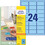 Etiketten ZWF 63,5 x 33,9 mm, blau, Art.-Nr. L6032-20 - Paterno B2B-Shop