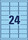 Etiketten ZWF 63,5 x 33,9 mm, blau, Art.-Nr. L6032-20 - Paterno B2B-Shop