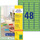 Etiketten ZWF 45,7 x 21,2 mm grün, Art.-Nr. L6040-20 - Paterno B2B-Shop