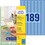 Etikett blau 25,4 x 10 mm, Art.-Nr. L6048-20 - Paterno B2B-Shop