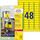 Etiketten ZWF 45,7x21,2 mm gelb, Art.-Nr. L6103-20 - Paterno B2B-Shop