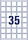 Produkt-Etikett 35x35mm blickdicht, Art.-Nr. L7120-20 - Paterno B2B-Shop