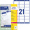Adressetiketten 63,5 x 38,1 mm, Art.-Nr. L7160-40 - Paterno B2B-Shop