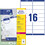 Etikett Adress 99,1x33,9mm, weiss, Art.-Nr. L7162-100 - Paterno B2B-Shop
