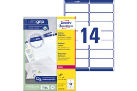 Adressetiketten ZWF 99,1 x 38,1 mm, Art.-Nr. L7163-100 - Paterno B2B-Shop