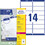 Adressetiketten ZWF 99,1 x 38,1 mm, Art.-Nr. L7163-100 - Paterno B2B-Shop