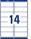 Adressetiketten ZWF 99,1 x 38,1 mm, Art.-Nr. L7163-100 - Paterno B2B-Shop