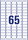 Adressetiketten ZWF Laser 38 x 21,2 mm transparent, Art.-Nr. L7551-25 - Paterno B2B-Shop