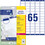 Etiketten Mini 38,1 x 21,2 mm weiss, Art.-Nr. L7651-25 - Paterno B2B-Shop