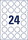 Etiketten ZWF 40 mm Crystal Clear, Art.-Nr. L7780-25ZWF - Paterno B2B-Shop