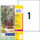 Etiketten ZWF Crystal Clear A4, Art.-Nr. L7784-25 - Paterno B2B-Shop