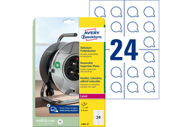 Prüfplaketten ZWF 30mm, 240Stk, Art.-Nr. L7804-10 - Paterno B2B-Shop