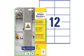 Etiketten ZWF 105x48mm, stark haftend, Art.-Nr. L7875-20 - Paterno B2B-Shop