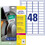 Folienetiketten ZWF Ultra-Resist 45,7x21,2mm, weiß, Art.-Nr. L7911-10 - Paterno B2B-Shop
