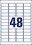 Folienetiketten ZWF Ultra-Resist 45,7x21,2mm, weiß, Art.-Nr. L7911-10 - Paterno B2B-Shop