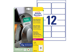 Folienetiketten ZWF Ultra-Resist 99,1x42,3mm, weiß, Art.-Nr. L7913-10 - Paterno B2B-Shop