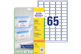 Tiefkühl-Etiketten ZWF 38,1x21,2mm, Art.-Nr. L7971-25 - Paterno B2B-Shop