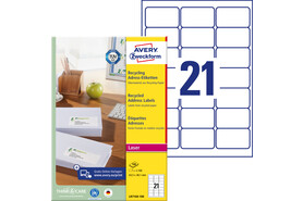 Etiketten Recycling Adressen 63,5x38,1mm, Art.-Nr. LR7160-100 - Paterno B2B-Shop