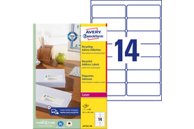 Etiketten Recycling Adressen 99,1x38,1m, Art.-Nr. LR7163-100 - Paterno B2B-Shop