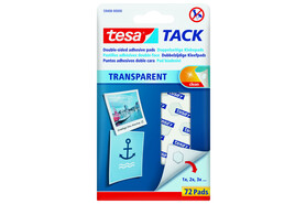 Klebepads Tesa Tack doppelseitig ablösbar, Art.-Nr. 59401 - Paterno B2B-Shop