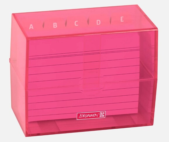 Karteibox A7 Karteibox A7 Colour Code tulip, Art.-Nr. 102057025 - Paterno B2B-Shop