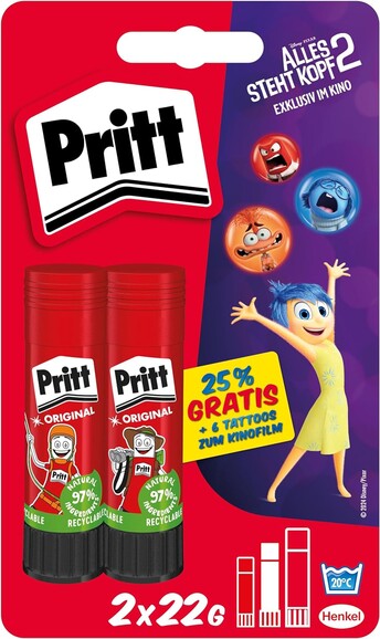 Klebestift Pritt BTS 2023 2x22g, Art.-Nr. 9H PBS6B 02 - Paterno B2B-Shop Klebestift Pritt BTS 2023 2x22g, Art.-Nr. 9H PBS6B 02 - Paterno B2B-Shop