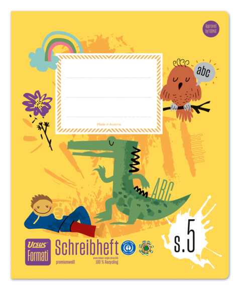 Heft Formati S5 Quart 20 Bl. lin., Art.-Nr. 060531085 - Paterno B2B-Shop