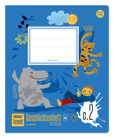 Heft Formati C2 Quart 20 Bl. lin., Art.-Nr. 060541042 - Paterno B2B-Shop