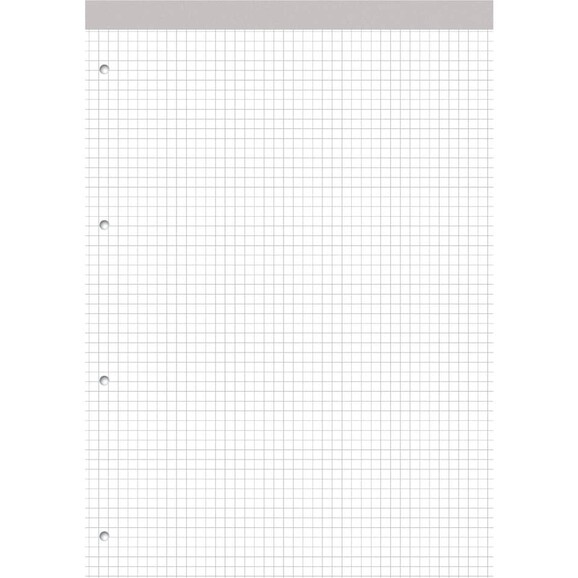 Notizblock Ursus A4 100 Bl. kar. 4 x gelocht, Art.-Nr. 608800041 - Paterno B2B-Shop