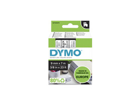 Beschriftungsband Dymo 9mmx7m, Art.-Nr. 00409 - Paterno B2B-Shop