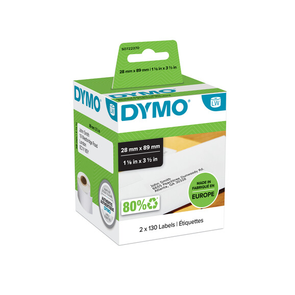 Adressetiketten Dymo 89x28 mm weiss, Art.-Nr. 99010 - Paterno B2B-Shop Adressetiketten Dymo 89x28 mm weiss, Art.-Nr. 99010 - Paterno B2B-Shop