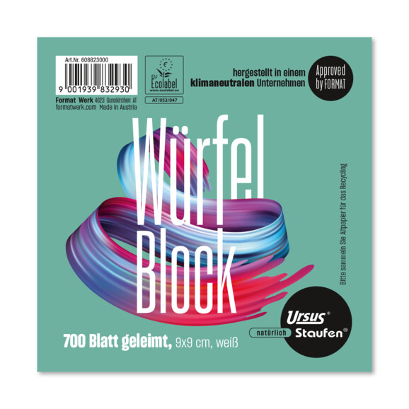 Würfelblock Ursus 9x9x9 cm, Art.-Nr. 039005 - Paterno Shop Würfelblock Ursus 9x9x9 cm, Art.-Nr. 039005 - Paterno Shop