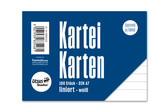 Karteikarten Ursus A7 quer lin. weiss, Art.-Nr. 094075 - Paterno B2B-Shop