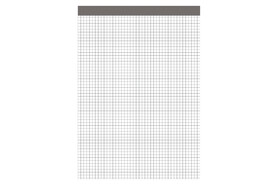 Notizblock A4 100 Blatt kariert ohne Deckblatt, Art.-Nr. 9356 - Paterno B2B-Shop