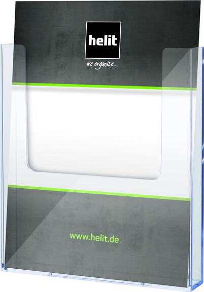 Wandprospekthalter "the help wall" DIN A4, Art.-Nr. H2350202 - Paterno B2B-Shop Wandprospekthalter "the help wall" DIN A4, Art.-Nr. H2350202 - Paterno B2B-Shop