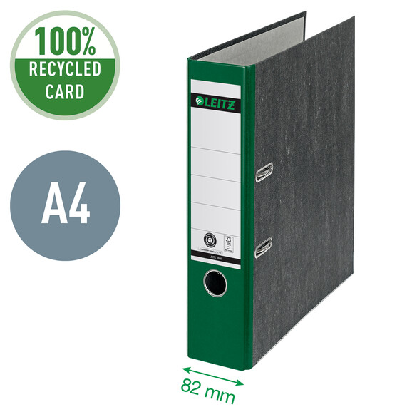 Ordner Leitz CO2 neutral 8cm breit grün, Art.-Nr. 1080-00-GN - Paterno B2B-Shop Ordner Leitz CO2 neutral 8cm breit grün, Art.-Nr. 1080-00-GN - Paterno B2B-Shop
