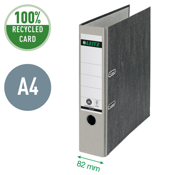 Ordner Leitz CO2 neutral 8cm breit grau, Art.-Nr. 1080-00-GR - Paterno B2B-Shop Ordner Leitz CO2 neutral 8cm breit grau, Art.-Nr. 1080-00-GR - Paterno B2B-Shop