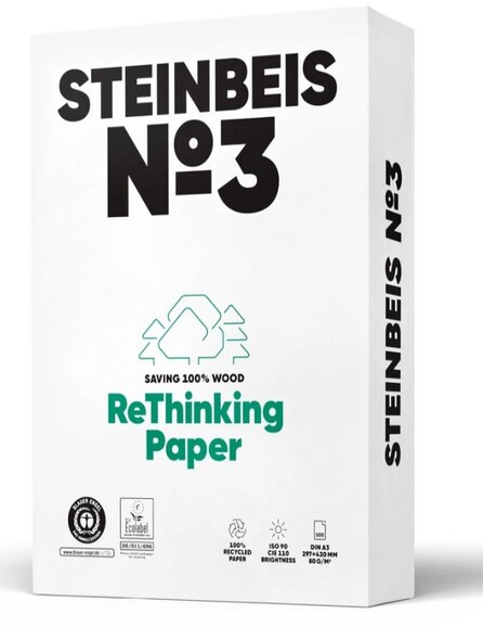 Kopierpapier Steinbeis No.3 A3 80 gr., Art.-Nr. STEINBEISF380-NR3 - Paterno B2B-Shop