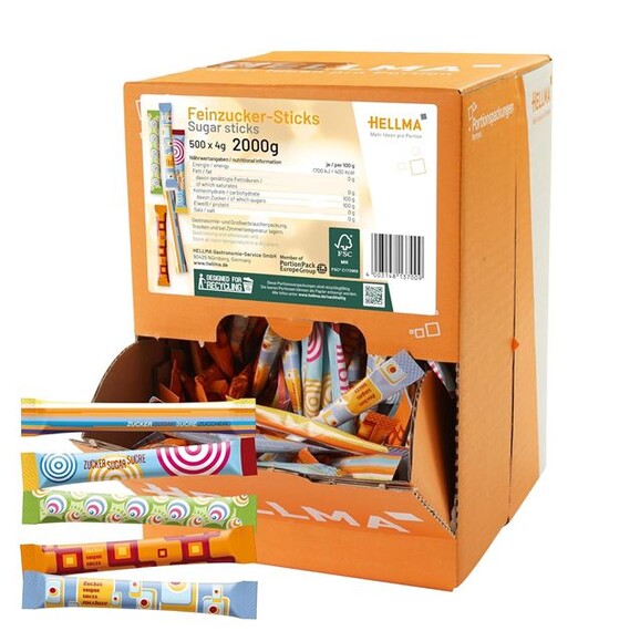 Zuckersticks Hellma 4gr., Art.-Nr. ZUCKERSTICKS - Paterno B2B-Shop Zuckersticks Hellma 4gr., Art.-Nr. ZUCKERSTICKS - Paterno B2B-Shop