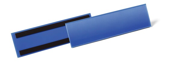 Etikettentaschen magnetisch 1/3 A4 quer dunkelblau, Art.-Nr. 175807 - Paterno B2B-Shop