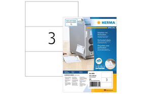 Etiketten Herma weiss A4 210x99 mm, Art.-Nr. 4664H - Paterno B2B-Shop