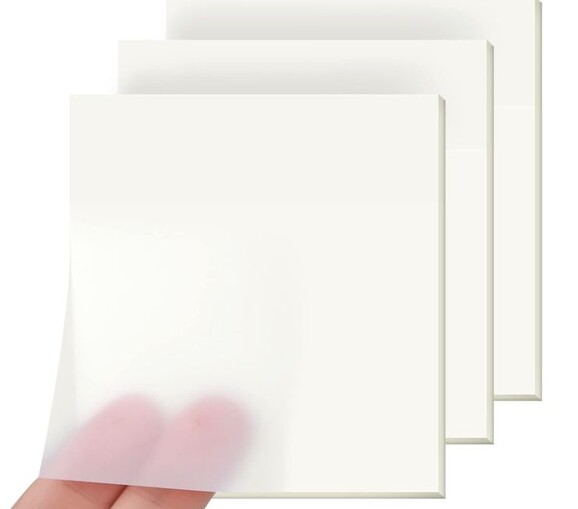 Haftnotizen transparent 75x75 mm, Art.-Nr. 28250000 - Paterno B2B-Shop