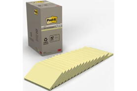 Haftnotizen Post-it 76x127 mm gelb Recycling Tower, Art.-Nr. 655-1T - Paterno B2B-Shop