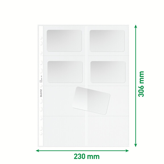 Visitenkartenhülle Leitz A4, Art.-Nr. 4758-00-03 - Paterno B2B-Shop