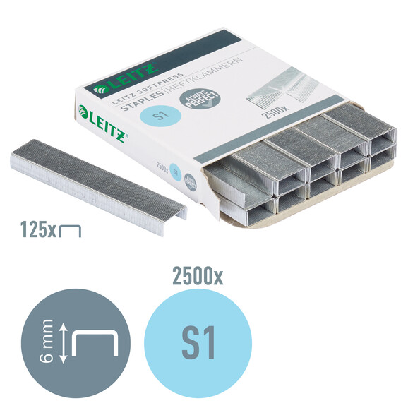 Heftklammern Leitz S1 für Heftgerät 5603, Art.-Nr. 5497-00-00 - Paterno B2B-Shop