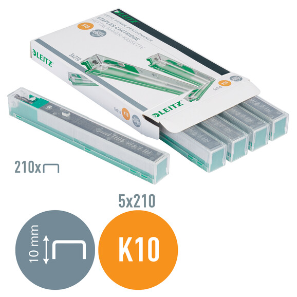 Heftklammern Kassette Leitz K10 grün, Art.-Nr. 5593-00-00 - Paterno B2B-Shop Heftklammern Kassette Leitz K10 grün, Art.-Nr. 5593-00-00 - Paterno B2B-Shop