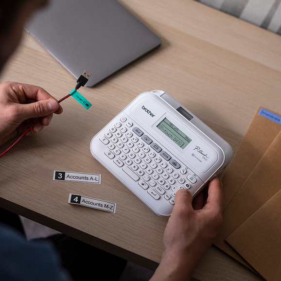 Beschriftungsgerät Brother P-Touch, Art.-Nr. PTD410VP - Paterno B2B-Shop Beschriftungsgerät Brother P-Touch, Art.-Nr. PTD410VP - Paterno B2B-Shop