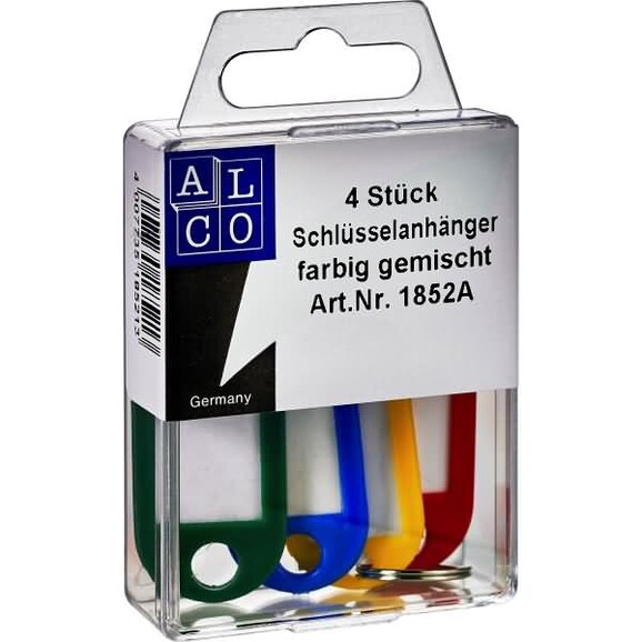 Schlüsselanhänger Alco 1852A sortiert, Art.-Nr. 1852A - Paterno B2B-Shop