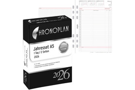 Kalendereinlage Chronoplan Jahres-Set A5, Art.-Nr. 5020J - Paterno B2B-Shop